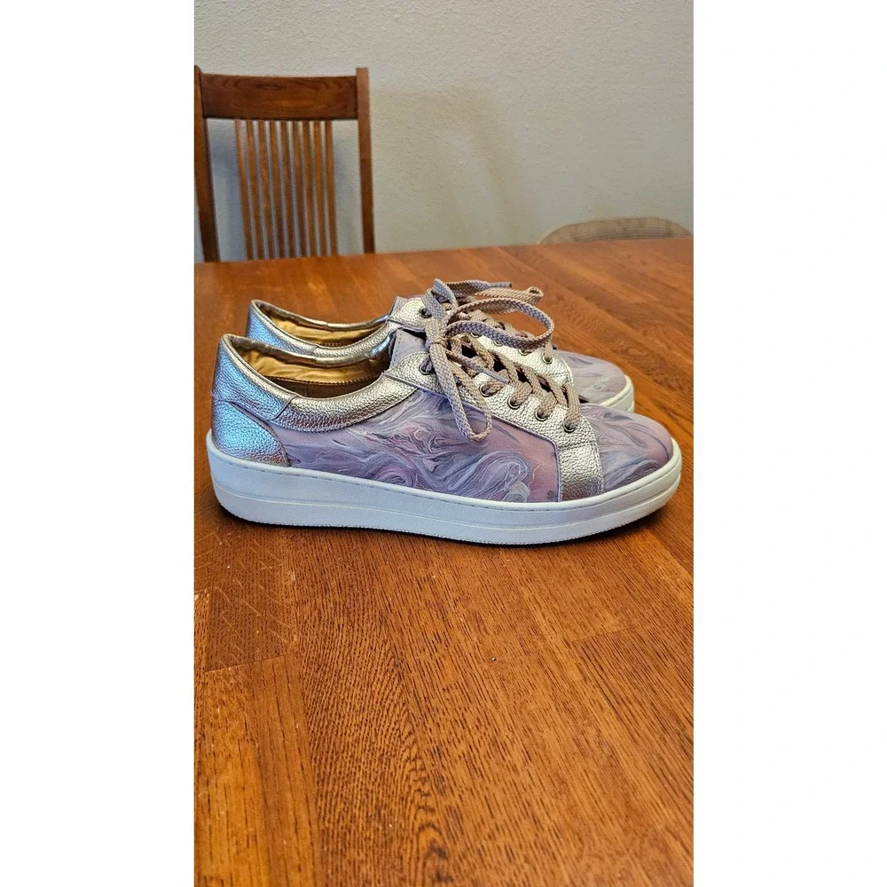Steven‎ by Steve Madden marbled metallic shoes size 11 NEW